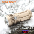 Maxtoch SN6X-15 3*Cree T6 3250 Lumen Bronze Glow In The Dark Flashlight